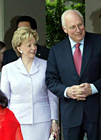 Lynne and Richard Cheney