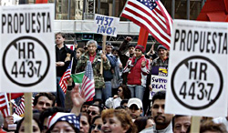 Immigrants March in Chicago