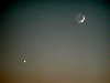 New Moon with Venus