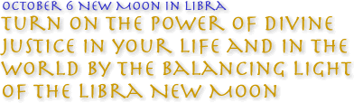 October Libra New Moon Portal